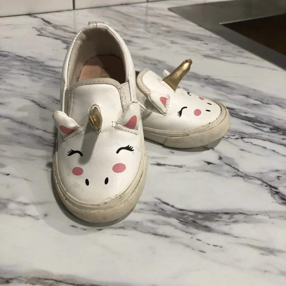 Old navy unicorn slip ons